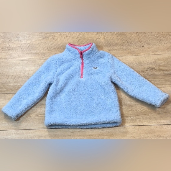 Vineyard Vines Other - Vineyard Vines Toddler’s High Pile Soft Fleece 1/4 Zip Pullover Size 4T